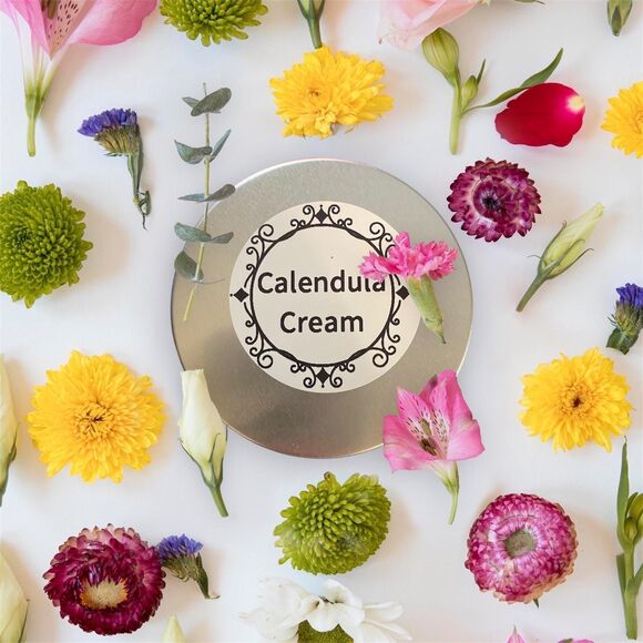 Organic Calendula Cream, Calendula Salve - Picture 4 of 9